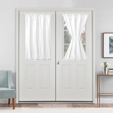 French Door Curtains Privacy