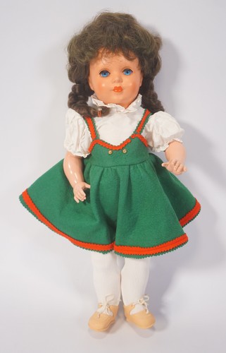Vintage old plastic - old, doll