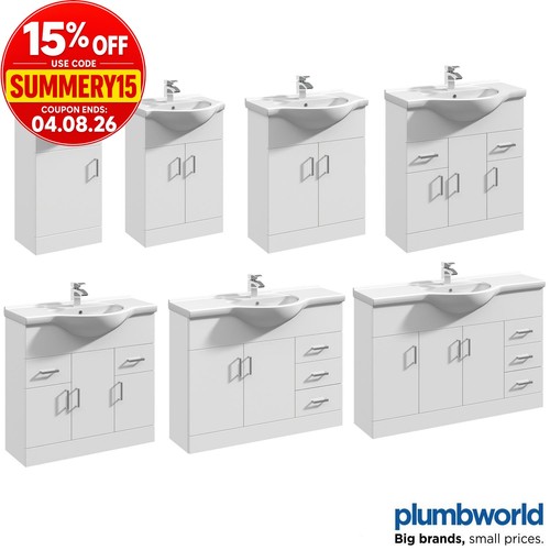 Classic bathroom vanity unit - bathroom,