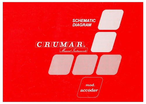 Crumar accoder acd - accoder,