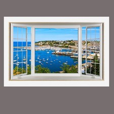 Sticker Decal Mural Brixham 3D