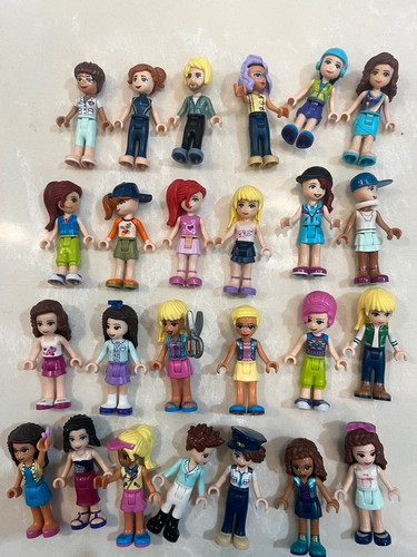Lego friends minifigures - friends,