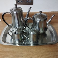 Vintage Stainless Steel Tea &
