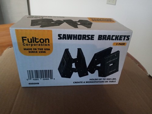 Fulton corp sawhorse brackets - corp,