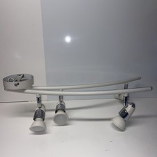 Wickes Ceiling Light In White with 4 x Bulbs Max 50W Arms Move Adjustable