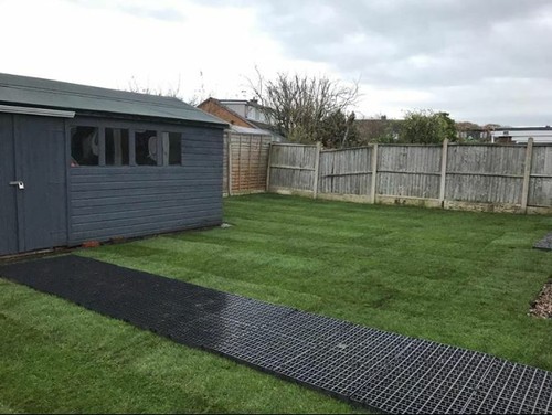 Plastic grass grid paving - 20, x