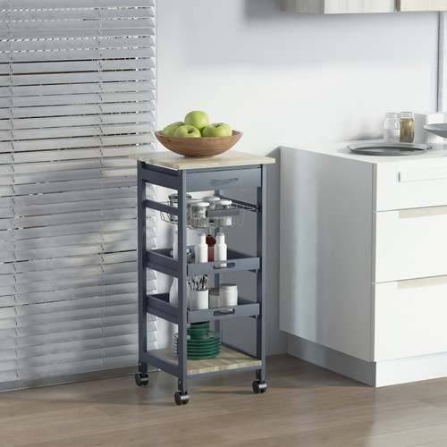 Rolling kitchen island with - kitchen,