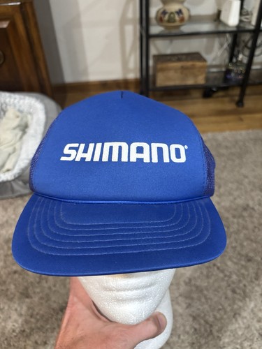 Vintage shimano blue foam mesh - vintage,