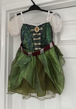 Disney Store Tinkerbell the Pirate Fairy Costume / Dress -Zarina  5-6 years
