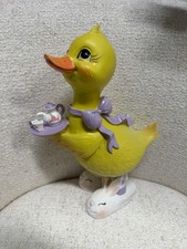 Easter Yellow Duck Holding