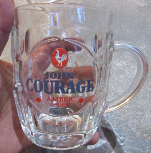 John courage amber lager - john, pint