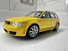Rare Audi RS4 B5 1/18 Scale Model Imola Yellow