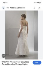 Venus Ivory Wedding Dress Size