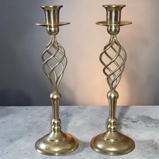 Pair of Vintage Ornate Swirl