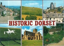 Postcard HISTORIC DORSET THE GREYHOUND WHITBREAD  Property Ecoregion Sky AA04424