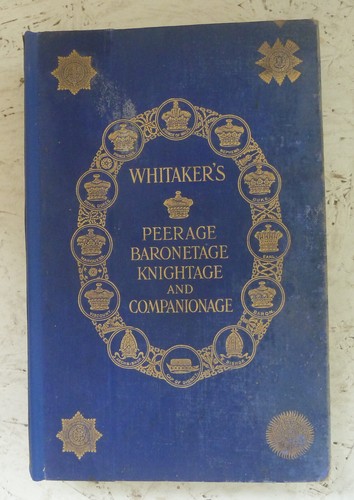 Vintage book 1932 whitaker - vintage,