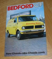 Bedford CF Brochure 1977-1978 - CF220 CF250 CF280 CF340 CF350
