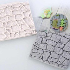 Stone Wall Texture Fondant