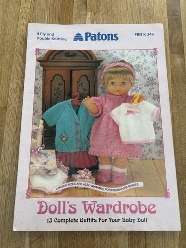 Patons doll wardrobe - doll’s,