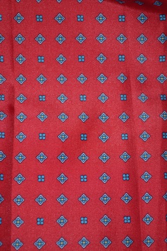 Vintage tootal red polyester - red,