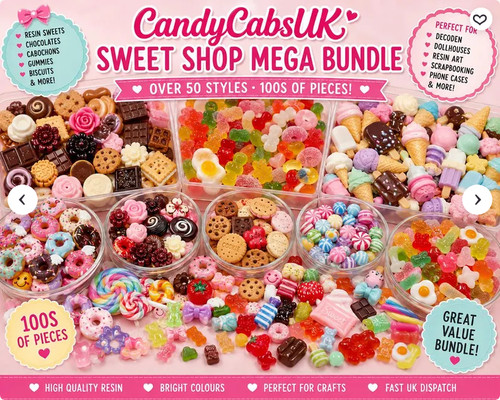 Pcs fake sweet shop - pcs,