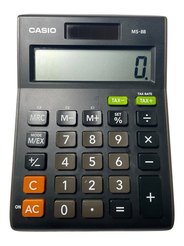 Casio digit tax desk - ms-8b,