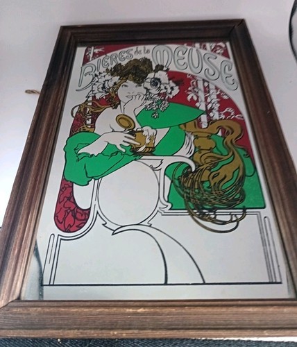 Vintage mirror bieres - bieres, de