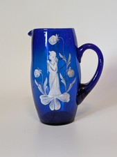 Antique Mary Gregory Cobalt