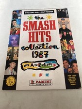 Panini Smash Hits 1987 Sticker Album  complete all stickers + Poster (complete)