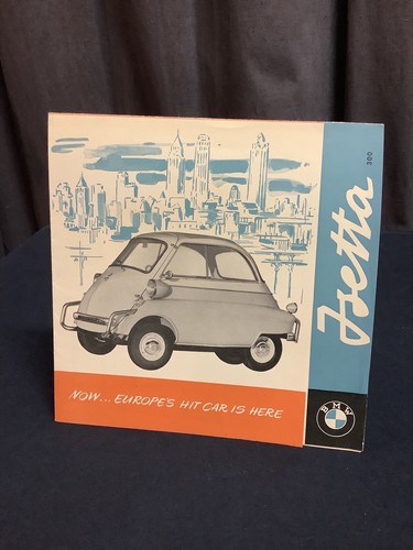 Rare catalog 1957 bmw isetta - rare,