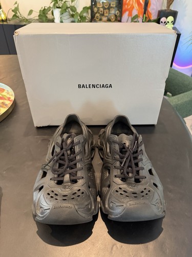 Balenciaga black lace up - balenciaga, hd