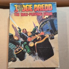 Judge Dredd vintage boxed role playing game 1985 by Games Workshop (incomplete)