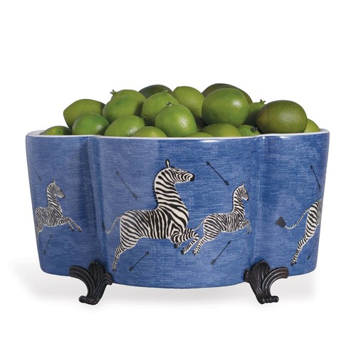 Port scalamandre zebra - port, blue