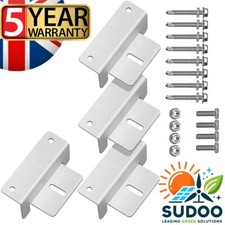 4 x Solar Panel Z Bracket