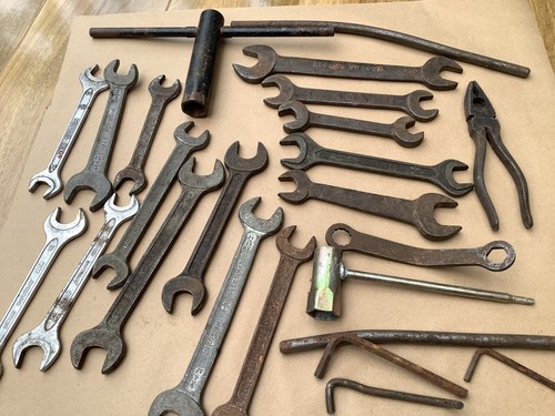 Vintage spanner tools bundle - vintage,