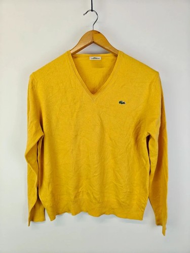 Vintage lacoste neck jumper - v-neck,