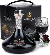 Elegant Glass Port Decanter