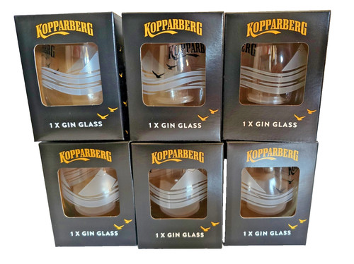 Kopparberg glassware gin glass - kopparberg,