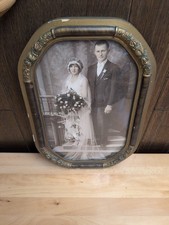 Art Deco 1930's Wooden Floral