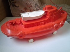MARX vintage  Whistling Tug Boat 1950s