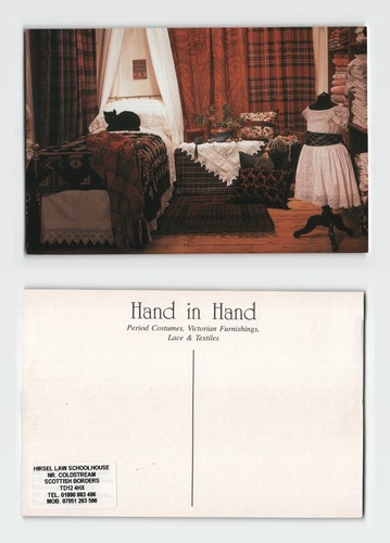 Postcard hand - -, period