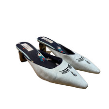 Miss Patina Unicorn Tears Kitten Heels Size EU39 Embroidered Y2K Retro