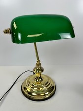 Vintage Green Glass  Banker's
