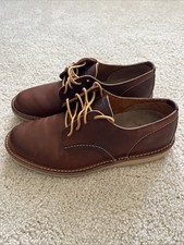 Red Wing Heritage 3303 • Rough & Tough • Copper Weekender Oxford Shoes Sz 7.5D