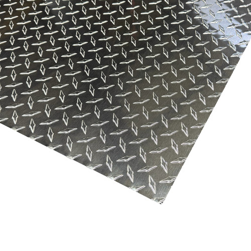 Aluminum diamond plate - 8',