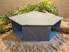 XXL Large Personalised Laser Engraved Axolotl Slate Corner Cave Hide Hideout