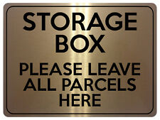 2336 STORAGE BOX Please Leave