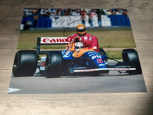 Nigel mansell signed 8 - signed, x