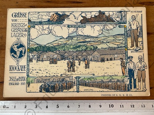 Rare original ww1 german - rare, pow