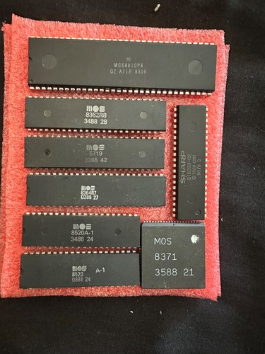 Commodore amiga set chips - amiga,